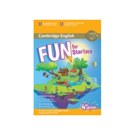 FUN FOR STARTERS STUDENT'S BOOK WITH ONLINE ACTIVITIES WITH AUDIO AND HOME FUN BOOKLET 2