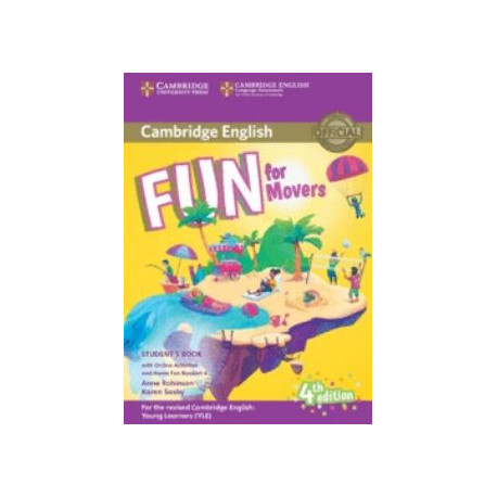 FUN FOR MOVERS STUDENT'S BOOK WITH ONLINE ACTIVITIES WITH AUDIO AND HOME FUN BOOKLET 4