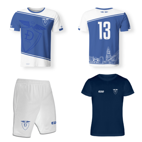 Pack - 1ª  Equipación Fútbol Jugador Camiseta + Bermuda + Camiseta Técnica