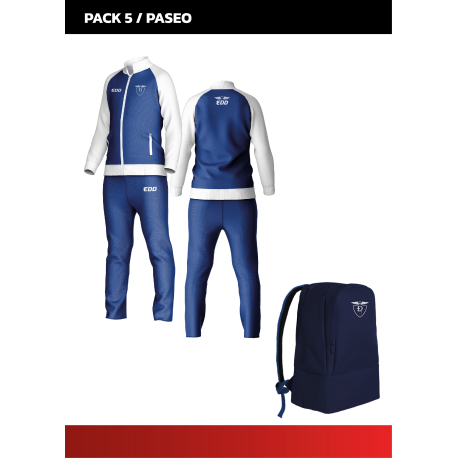 Pack EDD- Paseo Fútbol Sala (Chándal + Mochila)
